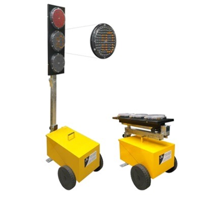 Semáforos Plegables Led con Contador. 1 Semáforos Plegables Led con Contador.