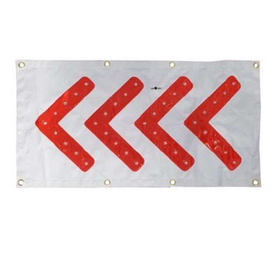 Señal Direccional 662/TB2-RB Lona Blanca Leds Rojos 85x46cm. 1 Señal Direccional 662/TB2-RB Lona Blanca Leds Rojos 85x46cm.