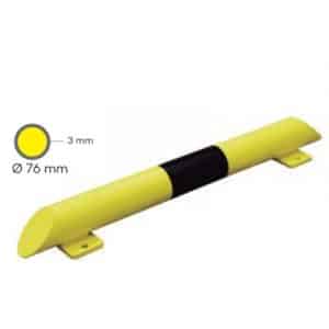 Tope Protector 800x76mm Amarillo Negro