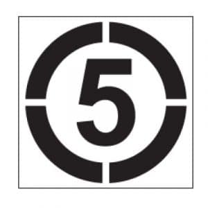 Plantilla Pintor 50x50cm R301-5