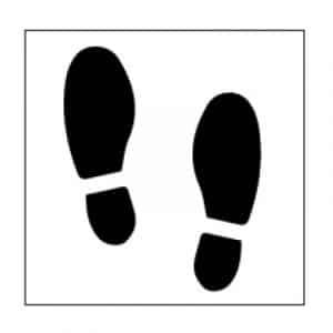 Plantilla Pintor 50x50cm Pies