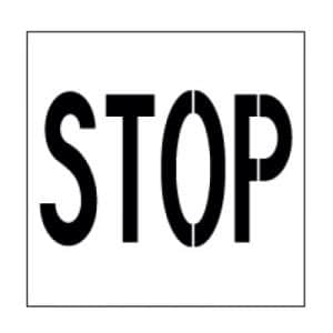 Plantilla Pintor 100x100cm STOP