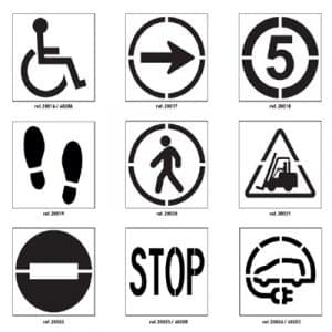 Plantilla Pintor 50x50cm Personalizada