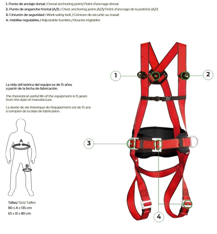 Arnés Anticaídas Maxipro