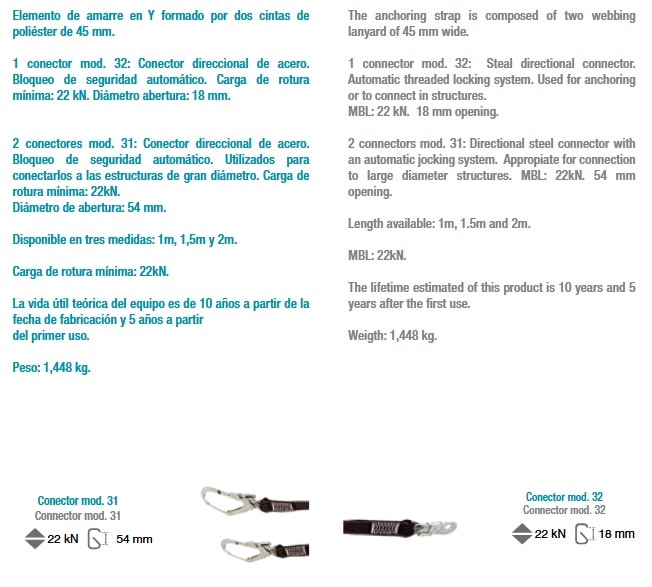 Elemento de Amarre Conjunto 44