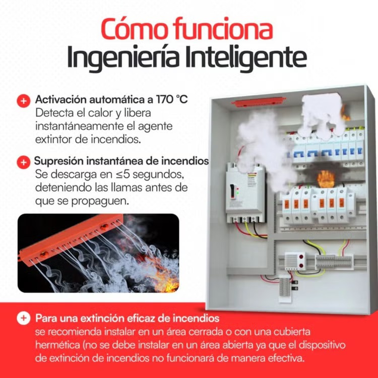 Extintor Automático Aerosol FER01 3 Extintor Automático Aerosol FER01