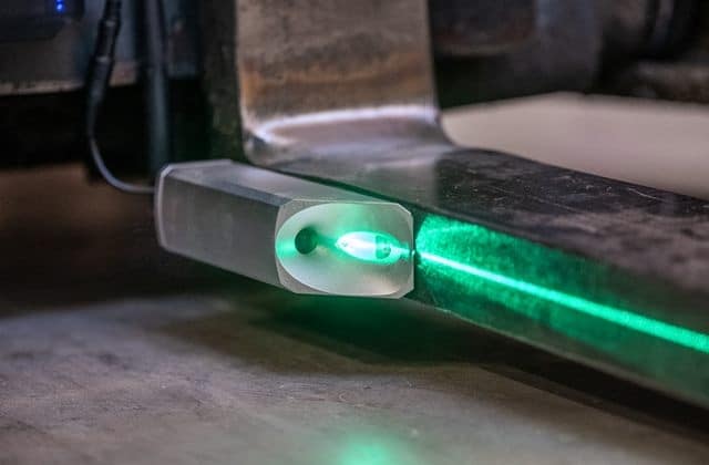 Guía Láser para Carretillas Elevadoras