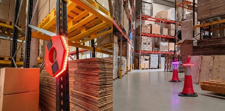 Baliza Led Acústica Audio Halo