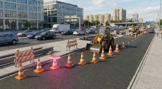 Baliza Led Acústica Audio Halo