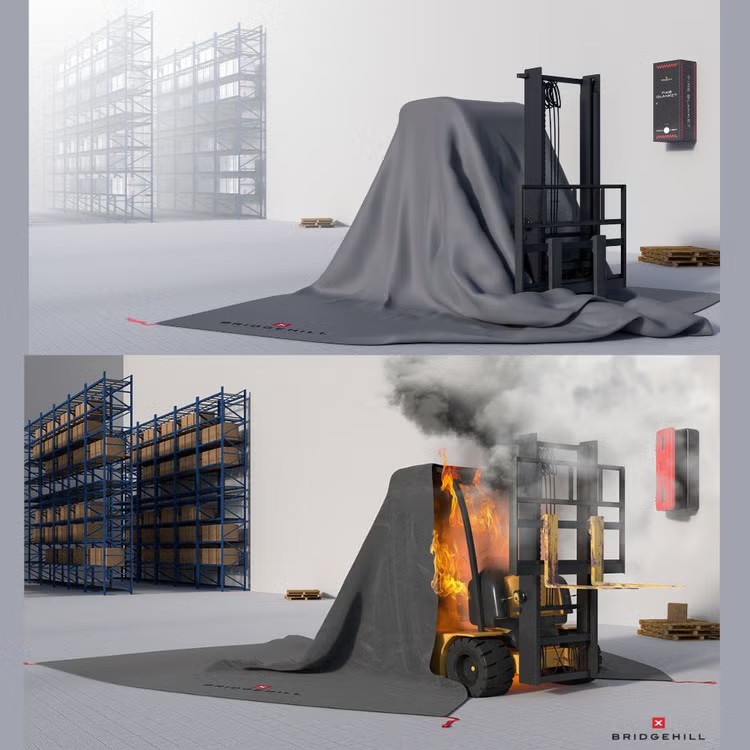 Manta Ignifuga Especial Carretillas 3 Manta Ignifuga Especial Carretillas