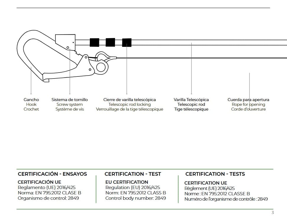 Pértiga de 7 Metros