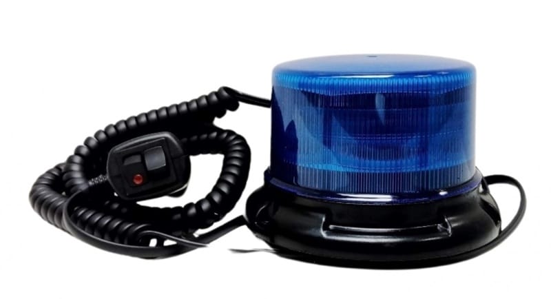 Piloto Lanza Destellos Magnético Azul 1C