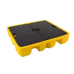 Cubeto Colector PE cuatro bidones 205 litros