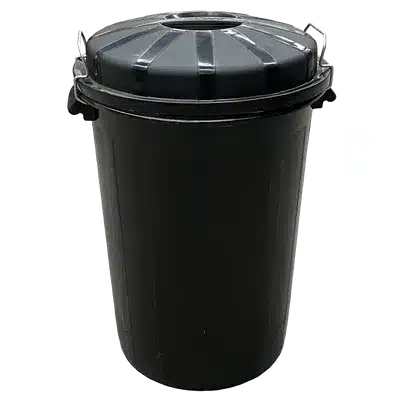 Cubo Plástico de 95 Litros con Tapa 1 Cubo Plástico de 95 Litros con Tapa