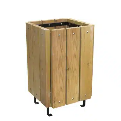 Papelera Canadá Madera de Pino Certificado 1 Papelera Canadá Madera de Pino Certificado