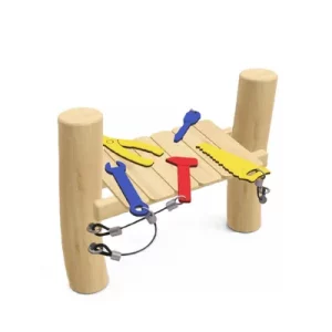 PANEL DE JUEGO 1 CON MADERA DE ROBINIA