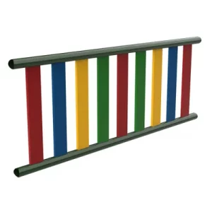 Dos Postes Horizontales con lamas 2 mts