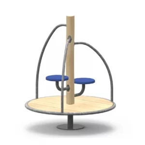 CARRUSEL DE MADERA DE ROBINIA