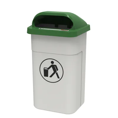 Papelera Urban Polietileno sin pie 1 Papelera Urban Polietileno sin pie