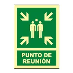 Señal Clase B Punto de Reunión A4