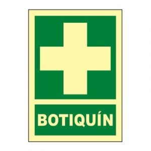 Señal Clase B Botiquín A4