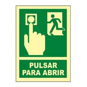 Señal Clase B Pulsar para Abrir A4