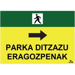 964E-DCHA Euskera - PARKA DITZAZU ERAGOZPENAK