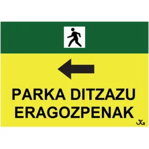 964E-IZDA Euskera - PARKA DITZAZU ERAGOZPENAK