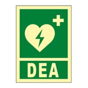 Señal Clase B DEA Desfibrilador A4
