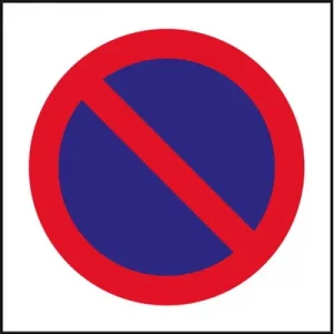 SLG-10 SEÑAL PROHIBIDO ESTACIONAR