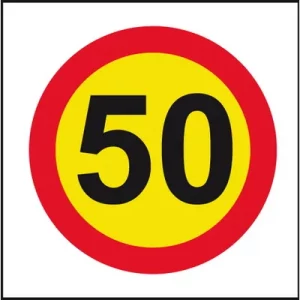 SLG-13 SEÑAL OBRAS LIMITE 50km/h