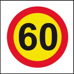 SLG-14 SEÑAL OBRAS LIMITE 60km/h
