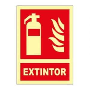 Señal Clase B Extintor A4