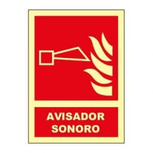 Señal Clase B Avisador Sonoro A4