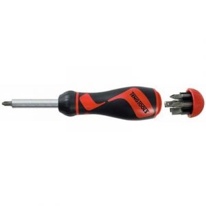Juego de destornillador portapuntas 1/4" con carraca MDR908