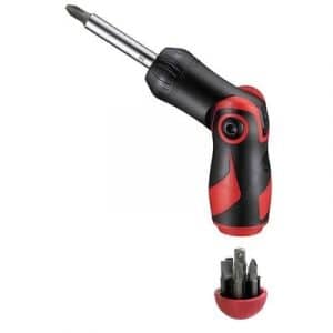 Juego de destornillador portapuntas de 1/4" MDRT908