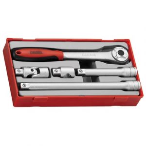 Juego de carraca y accesorios 1/2" TT1205 - 5 Piezas