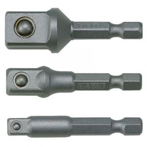 ADAPTADOR 1/4" HEX A CUADRADILLO 1/2" ACCSDA1412 ADAPTADOR 14" HEX A CUADRADILLO 12" ACCSDA1412