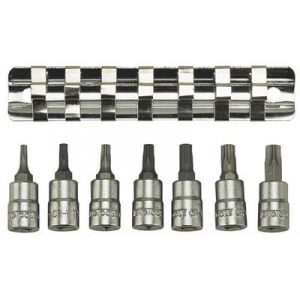 JUEGO DE VASOS 1/4" M1408TX - 7 piezas