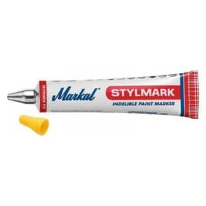 Tubo Marcador de Pintura Amarilla STYLMARK