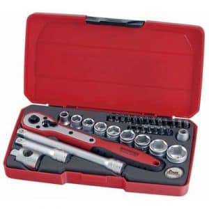 Juego de Llaves de Vaso 3/8" T3834 - 34 Piezas