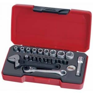 JUEGO DE LLAVES DE VASO 1/4" T1423 - 23 piezas