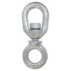 Grillete giratorio para cadena galvanizado