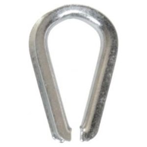 Guardacabos DIN 6899-B Galvanizado