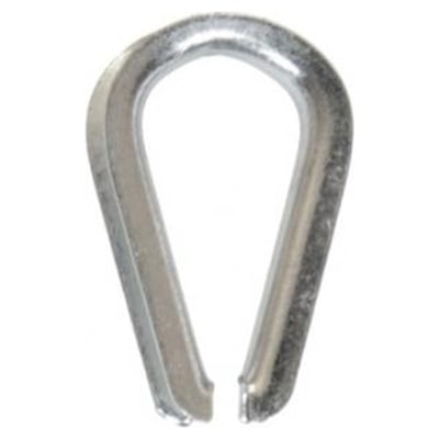 Guardacabos DIN 6899-B Galvanizado 1 Guardacabos DIN 6899-B Galvanizado