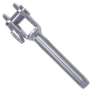 Terminal prensable horquilla Inoxidable A4