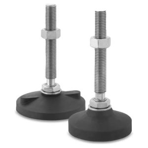 Pies Niveladores Fijos Ø50mm de Zinc o Inox
