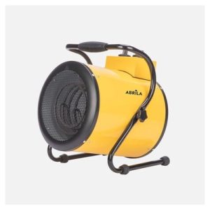 Termoventilador Industrial Acero Inoxidable Divity 5000w Amarillo 3pot 400v conex.trifasica Termostato Reg.seg.asa 40x32x32cm