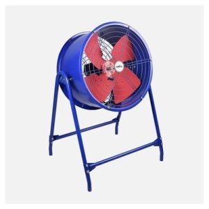 Ventilador Industrial Dana Azul/rojo 550w 1vel 4aspas C/soprte 103x58x32cm