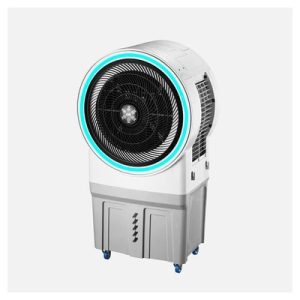 Climatizador Ind.mieres Blanco/gris 150w 50l C/remoto Y Luz Ambiente Led 3Veloc. Humidificador Oscilante 110x60,5x38,5cm